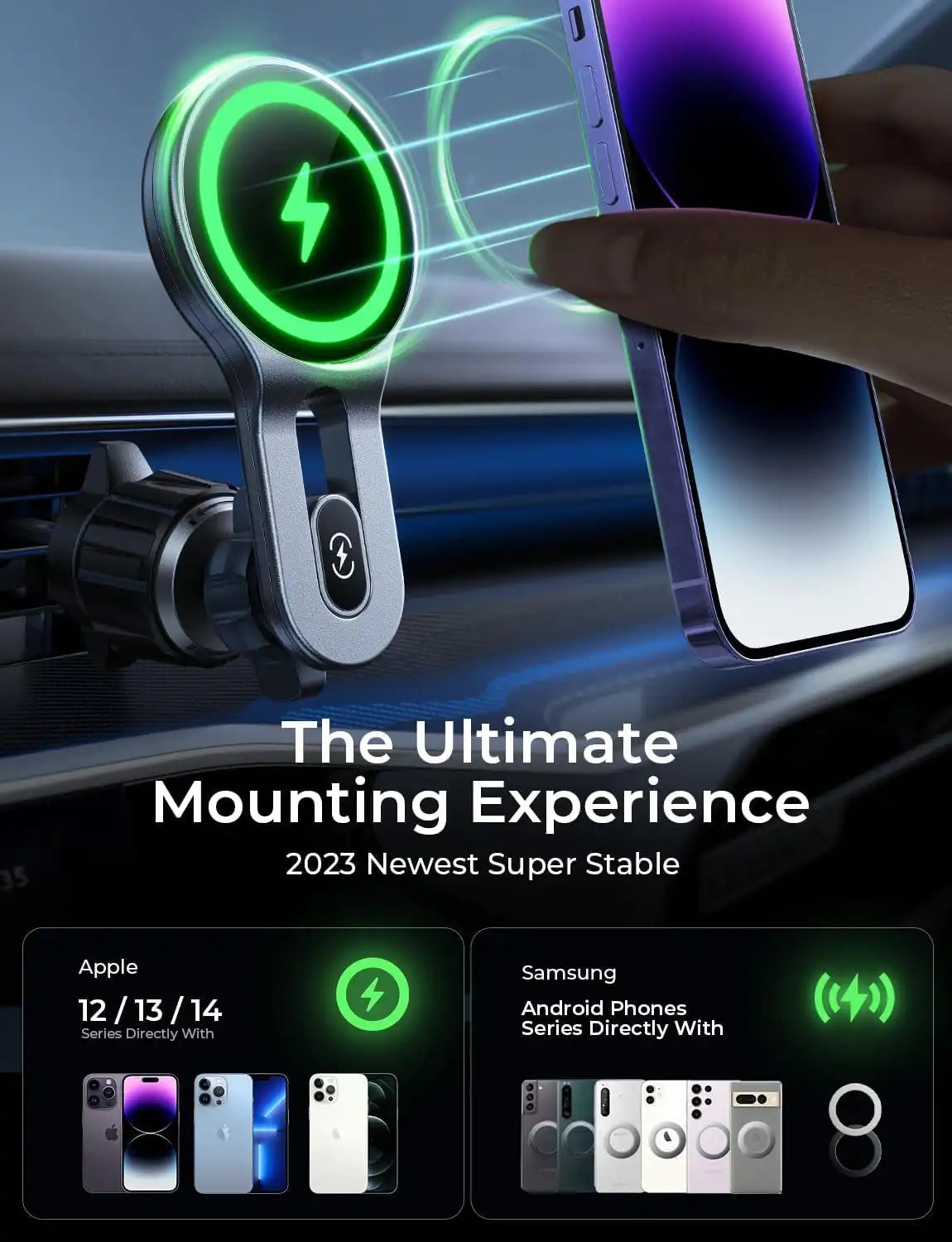 Car Mount Fast Charger