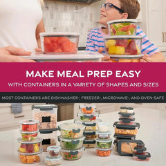 40-Piece Food Storage Containers with Lids