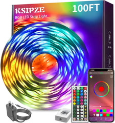 100Ft Led Strip Lights RGB