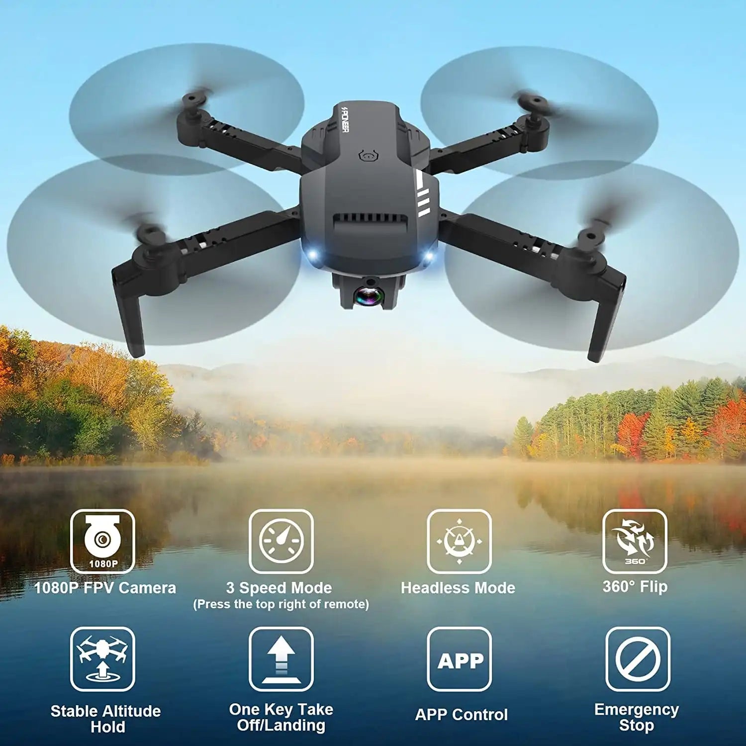 RADCLO Mini Drone with Camera