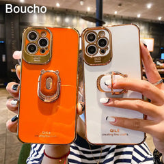 Boucho Luxury electroplating phone case for iphone