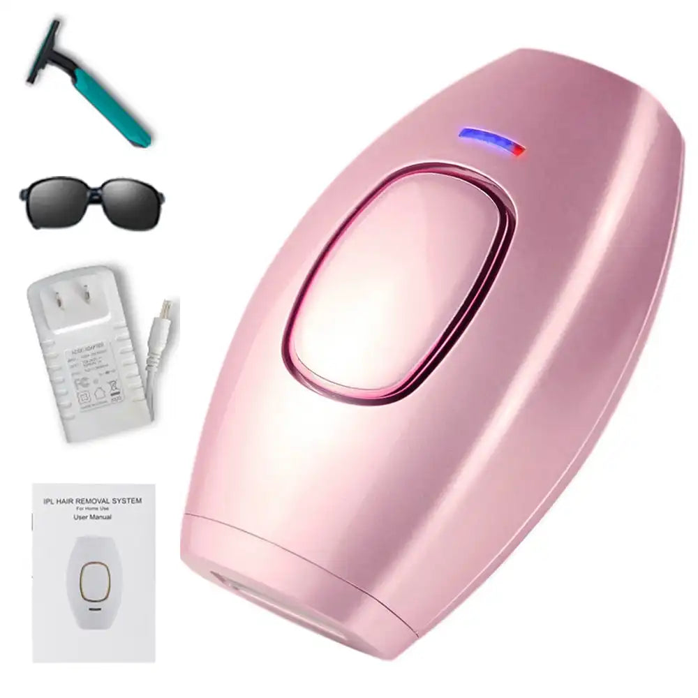 IPL Hair Removal Device - 500k Flashes, Women's Epilator & Shaver