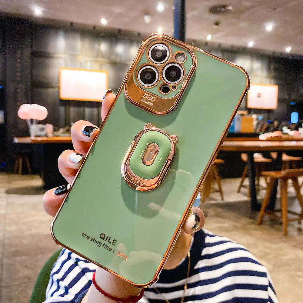 Boucho Luxury electroplating phone case for iphone