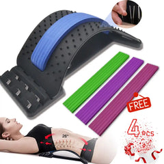 Back Massager Stretcher Support Spine Deck Pain Relief