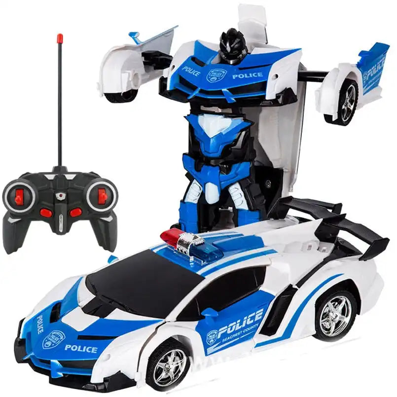 Transforming RC Robot-Car Toy for Children