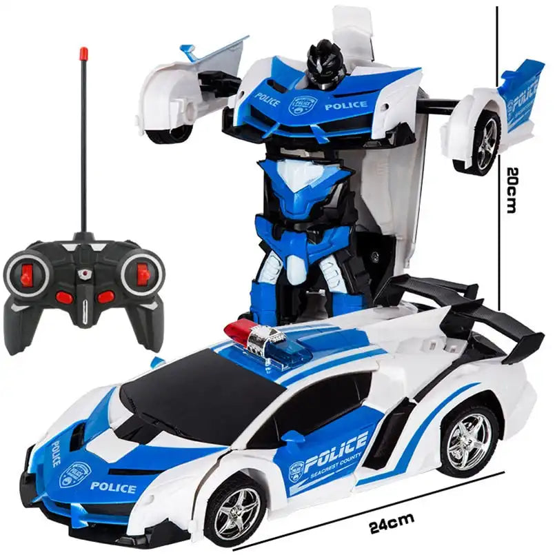 Transforming RC Robot-Car Toy for Children