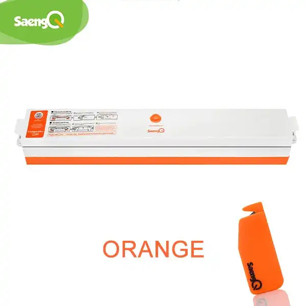 SaengQ Electric Food Sealer: Home Kitchen Vacuum Packager with 15pcs Bags