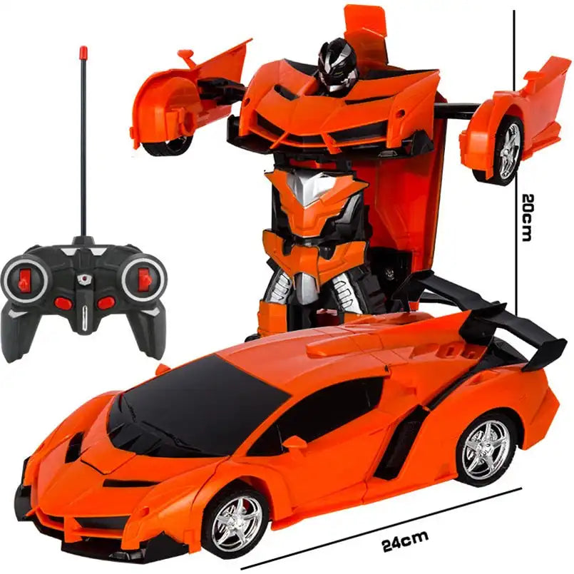 Transforming RC Robot-Car Toy for Children