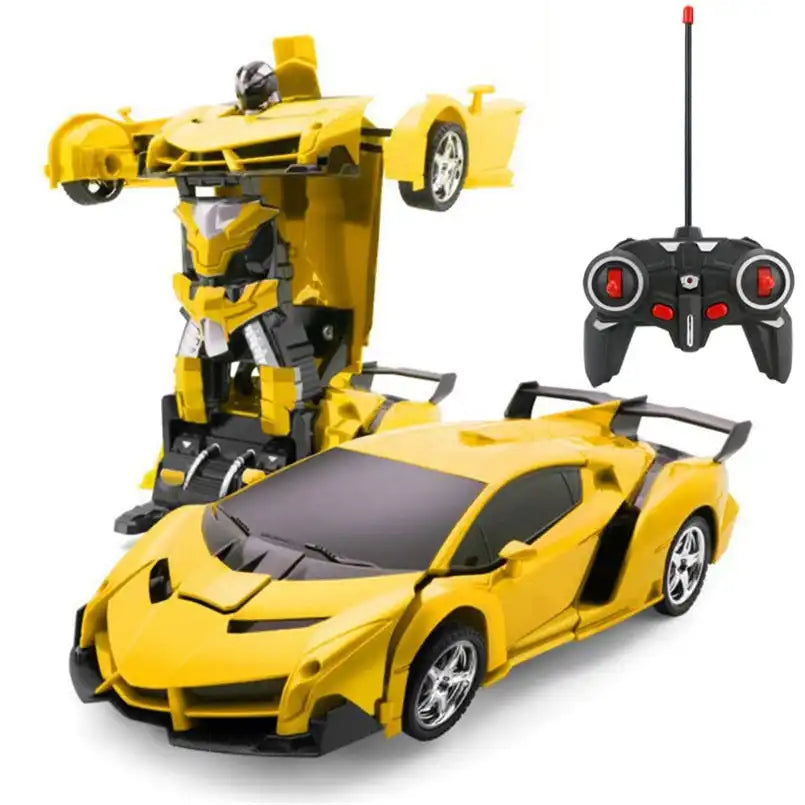 Transforming RC Robot-Car Toy for Children