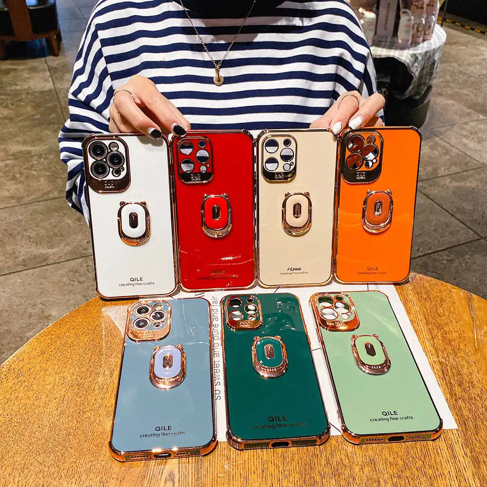 Boucho Luxury electroplating phone case for iphone