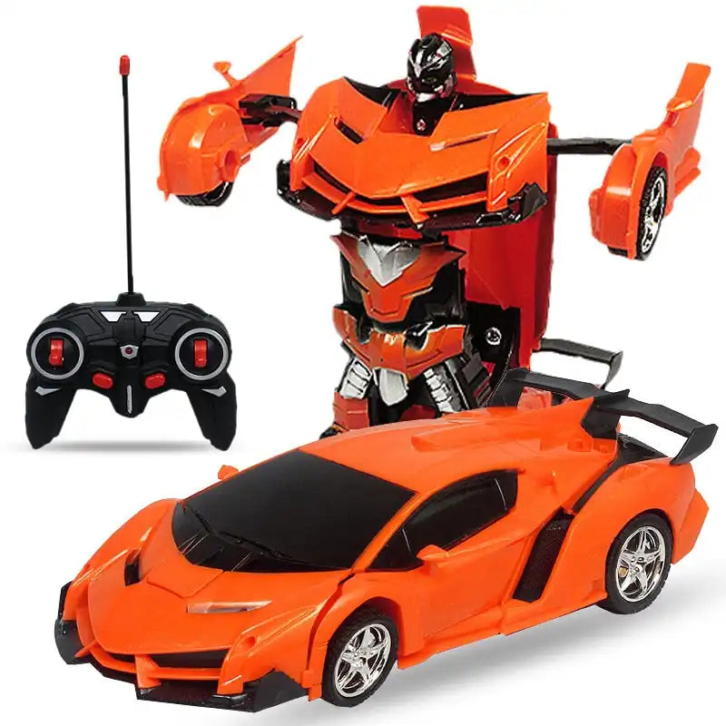 Transforming RC Robot-Car Toy for Children