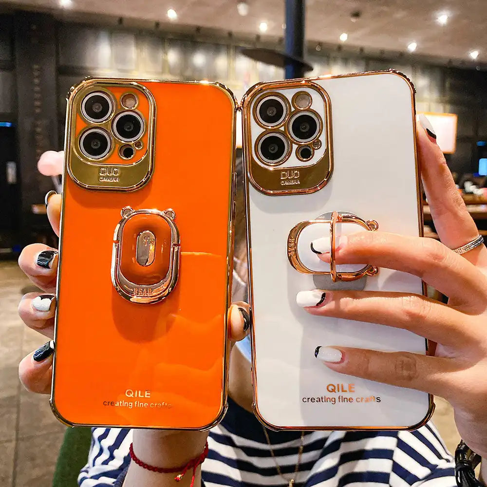 Boucho Luxury electroplating phone case for iphone