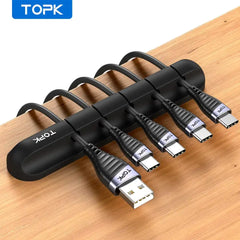 TOPK L16 Silicone Cable Organizer - a perfect solution for managing cables