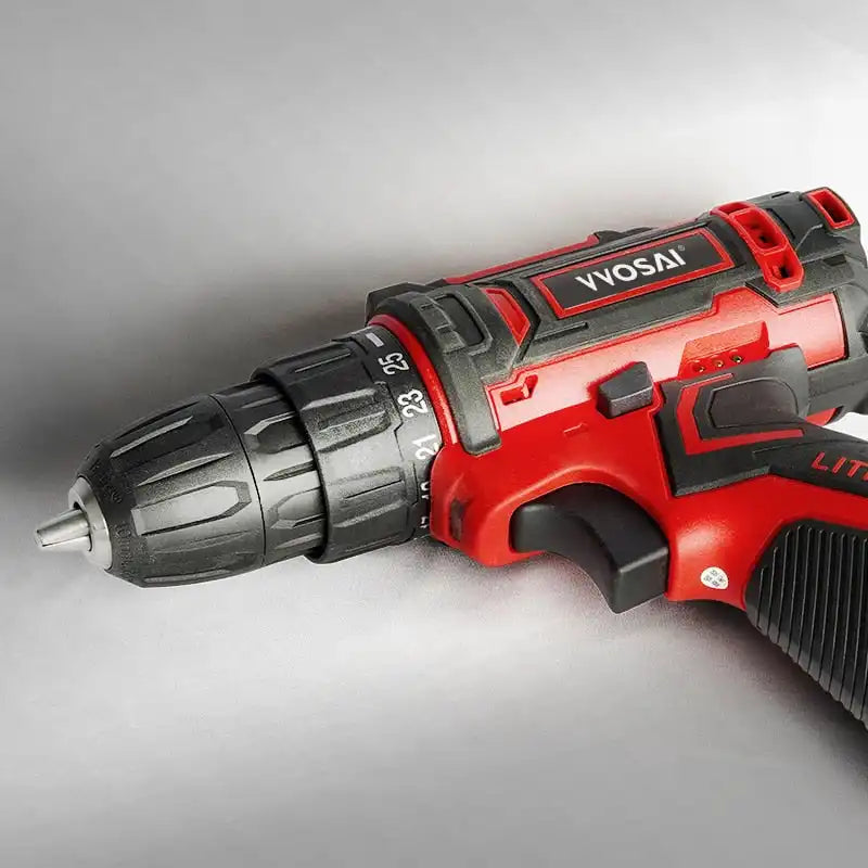 Versatile Cordless Drill - Compact Power Driver with 12V, 16V, 20V Lithium-Ion Battery