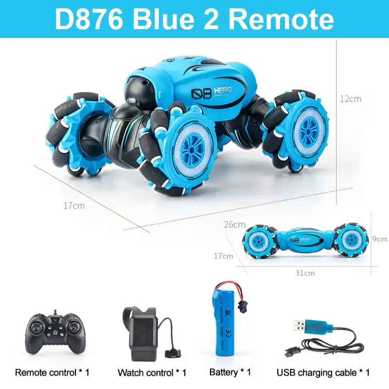 Twist & Drift 4WD RC Stunt Car with Gesture Control