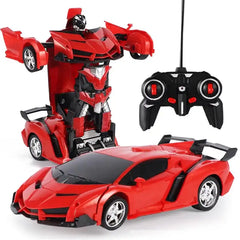 Transforming RC Robot-Car Toy for Children