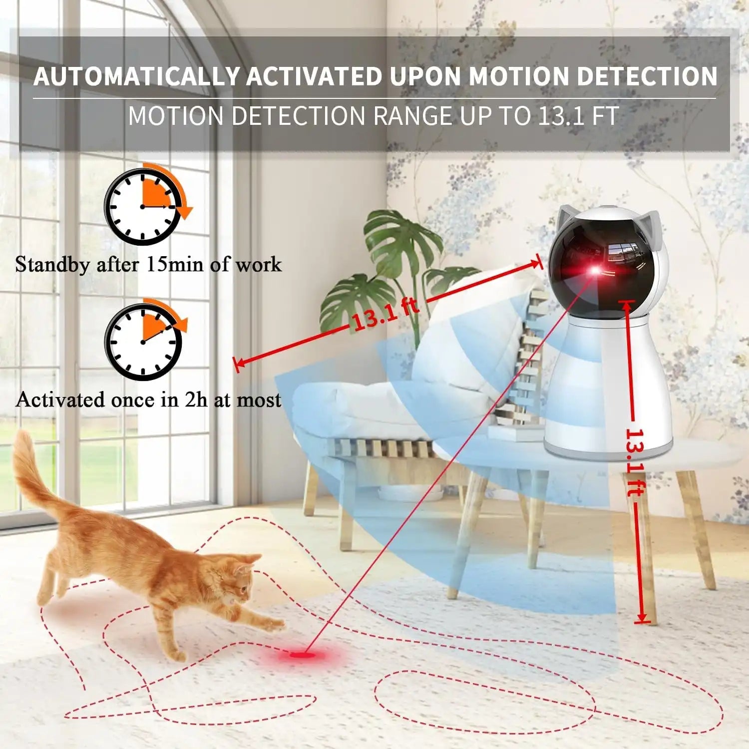 Automatic Cat Laser Toy