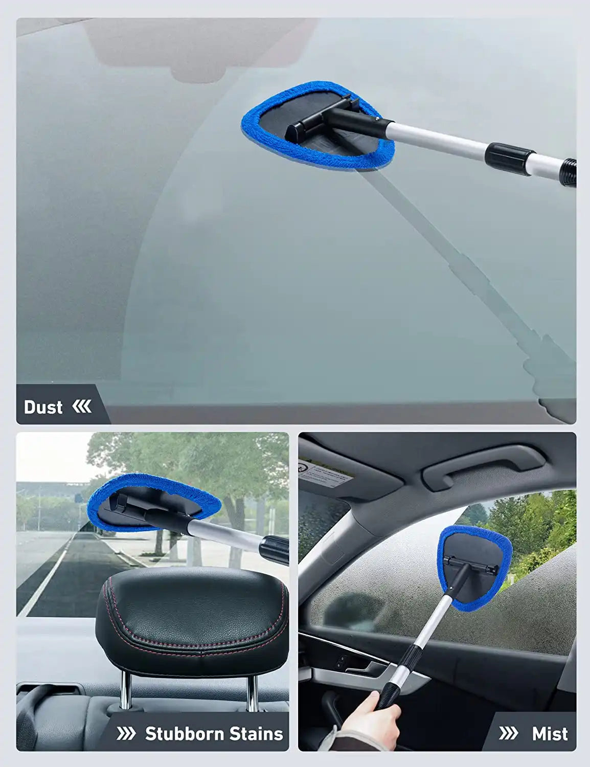 Microfiber Car Windshield Cleaning Tool